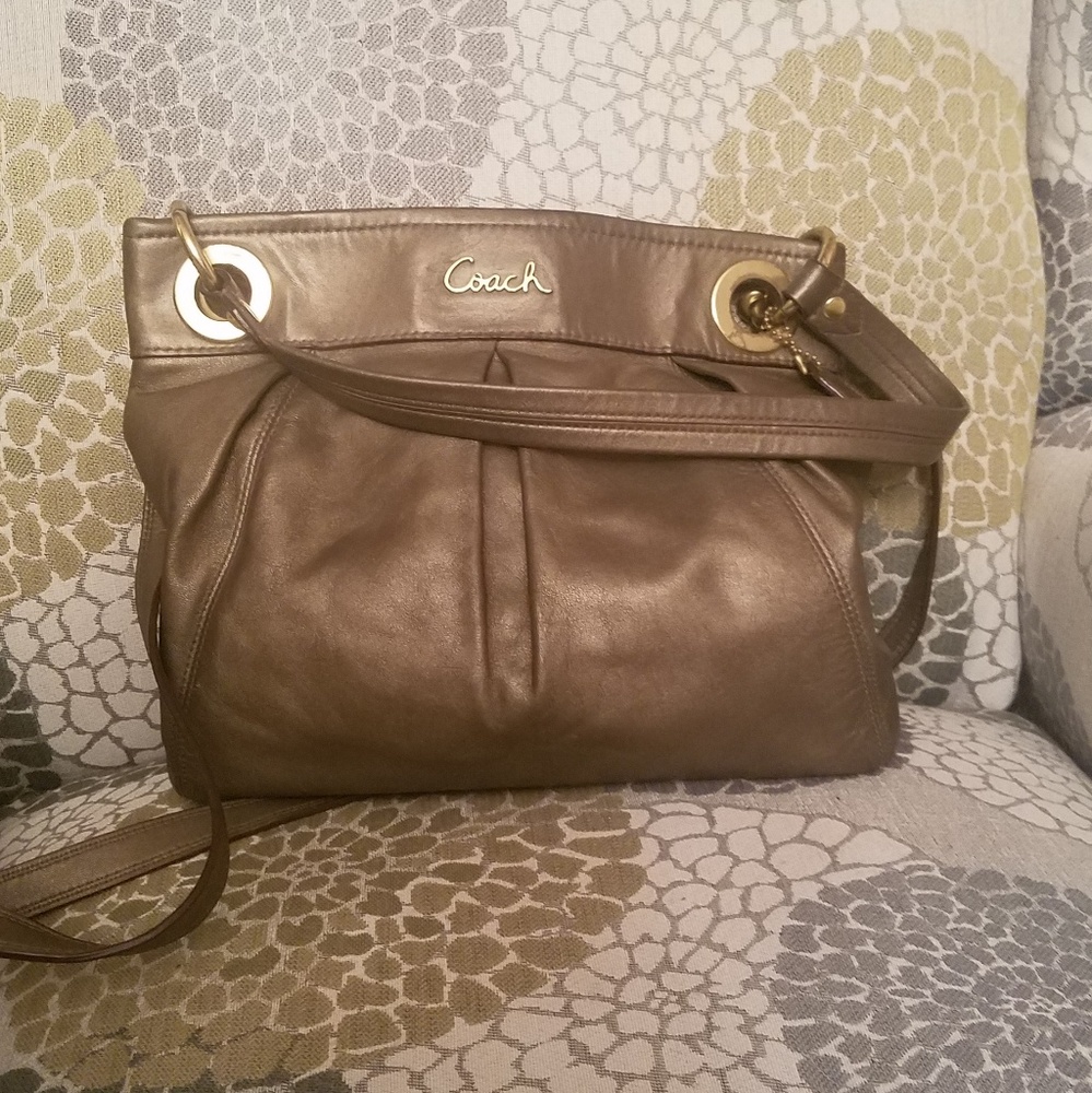 Coach Crossbody / Shoulder Bag- great right now purse for summer and spring